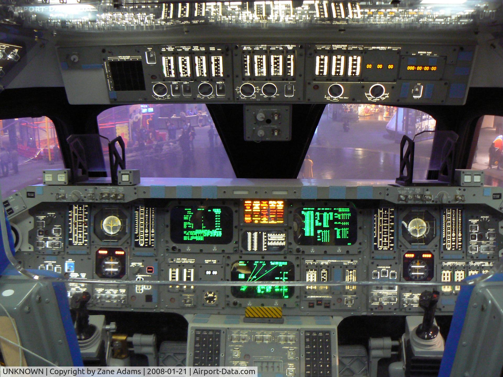 UNKNOWN, , Full Scale Space Shuttle Cockpit Display at Johnson Space Center Houston
