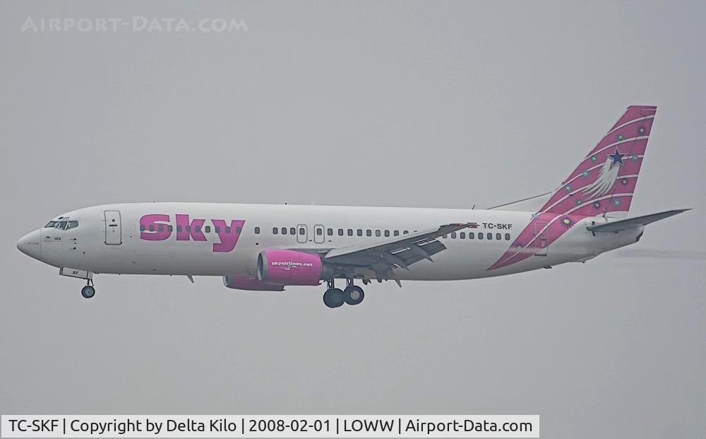 TC-SKF, 1993 Boeing 737-4Q8 C/N 26291/2513, SKY  B 737-4Q8