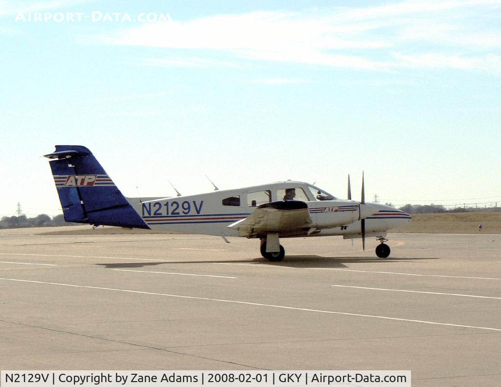 N2129V, 1979 Piper PA-44-180 Seminole C/N 44-7995264, At Arlington Municipal - ATP