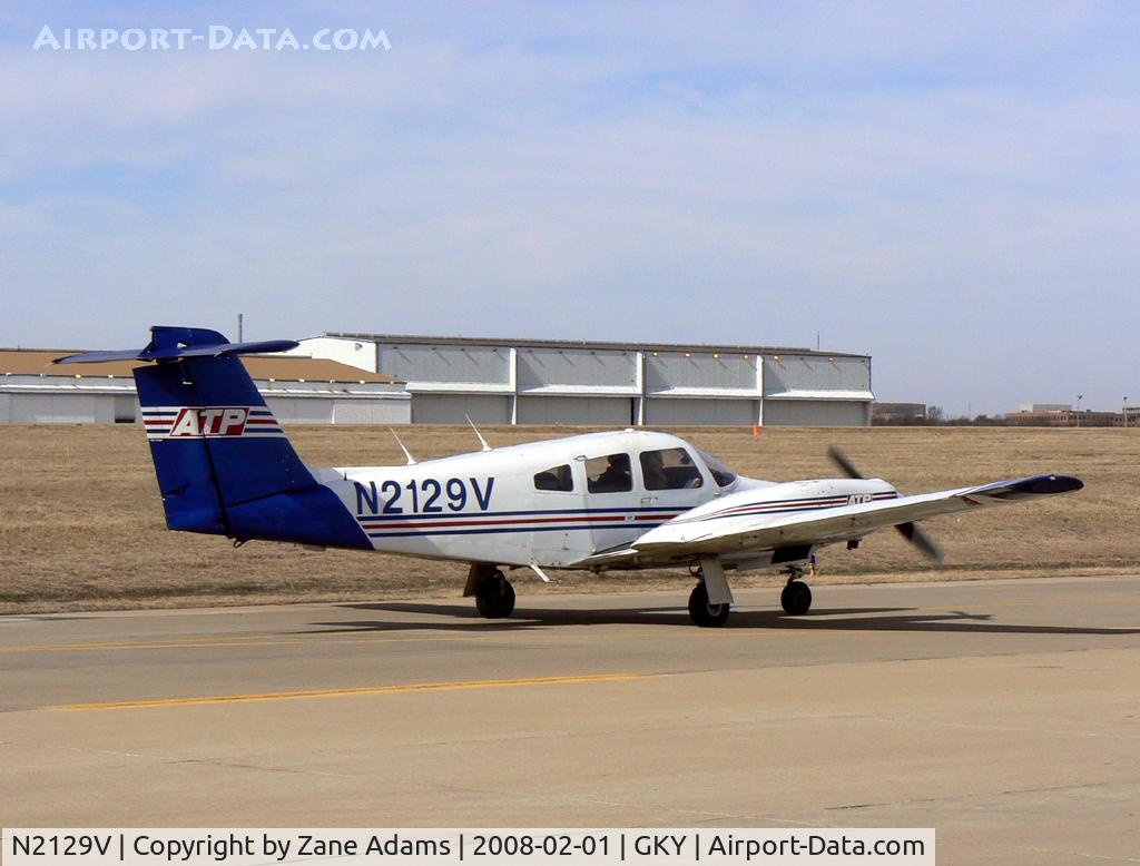 N2129V, 1979 Piper PA-44-180 Seminole C/N 44-7995264, At Arlington Municipal - ATP