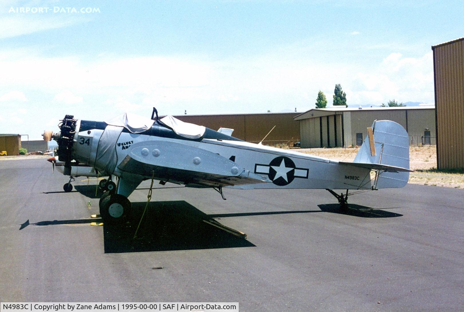 N4983C, 1959 Snow S2A C/N 1026, Snow S-2 at Santa Fe