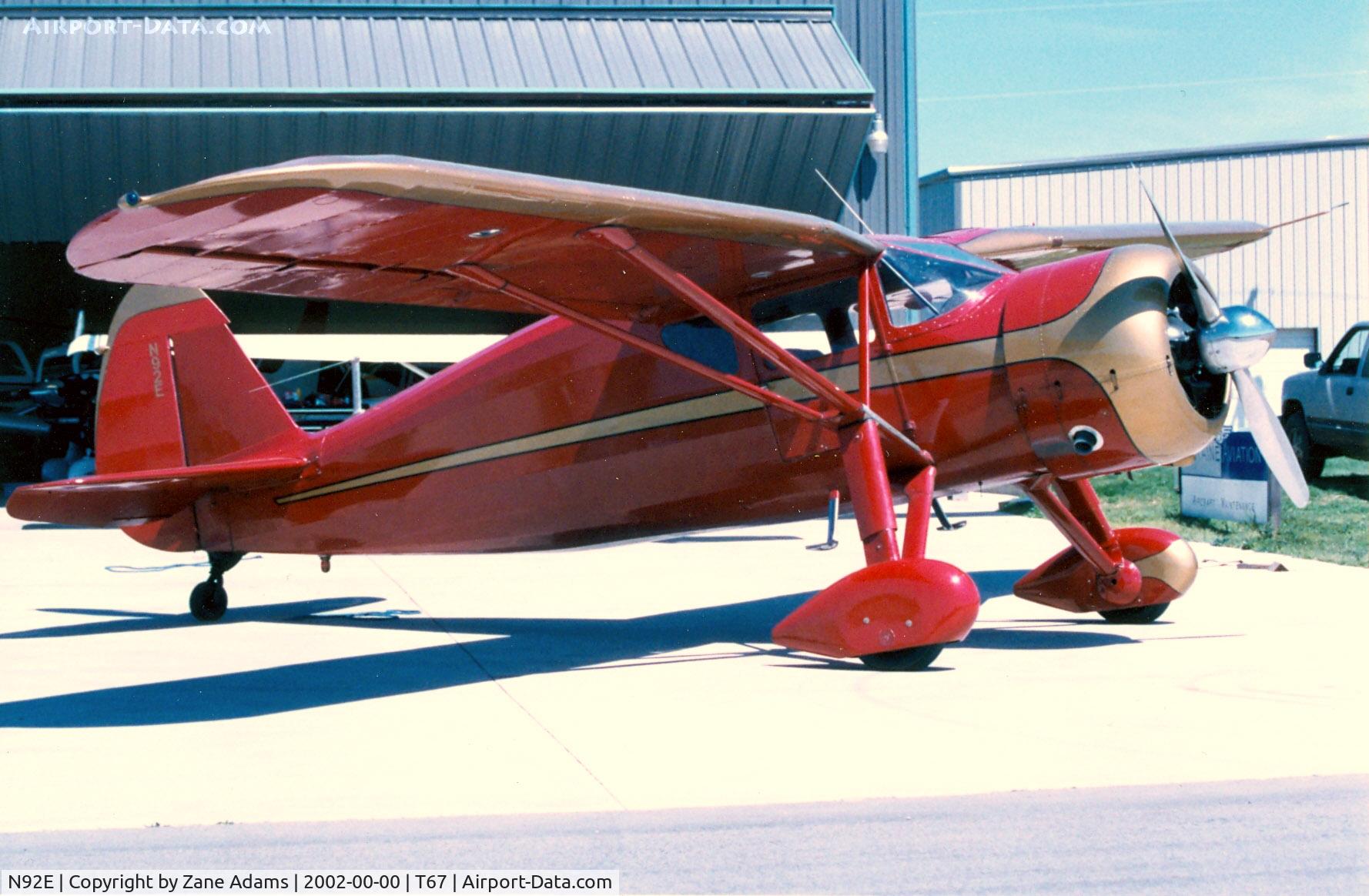N92E, 1939 Fairchild 24W-9 C/N W9-106, At Hicks Field