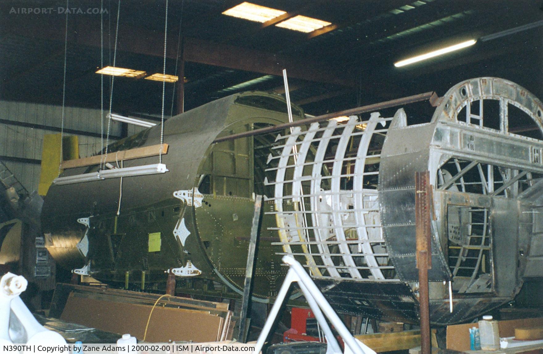 N390TH, 1944 Boeing B-17G Flying Fortress C/N Not found 44-85734, B-17 - Liberty Belle during restoration at the Reilly's Flying Tiger Warbird Restoration Museum