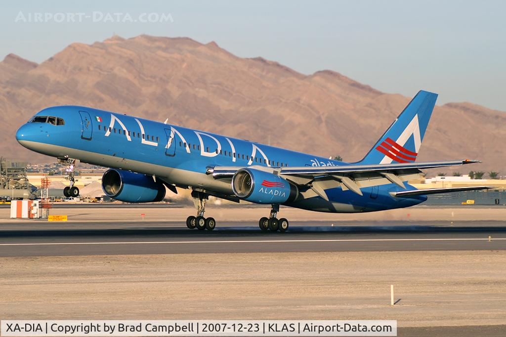 XA-DIA, 1987 Boeing 757-2G5 C/N 23928, Aladia Airlines / 1987 Boeing 757-2G5