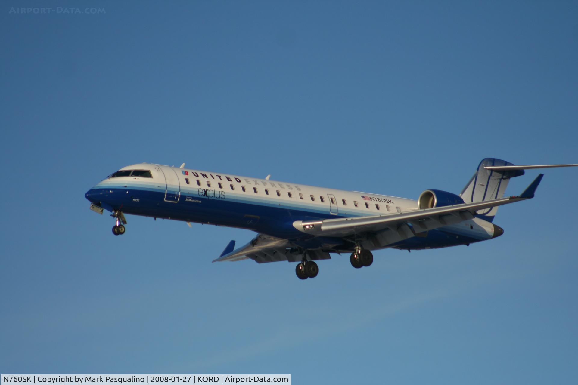 N760SK, 2005 Bombardier CRJ-701ER (CL-600-2C10) Regional Jet C/N 10223, CL-600-2C10
