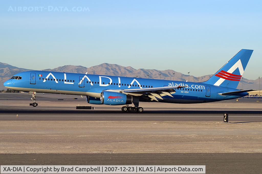 XA-DIA, 1987 Boeing 757-2G5 C/N 23928, Aladia Airlines / 1987 Boeing 757-2G5