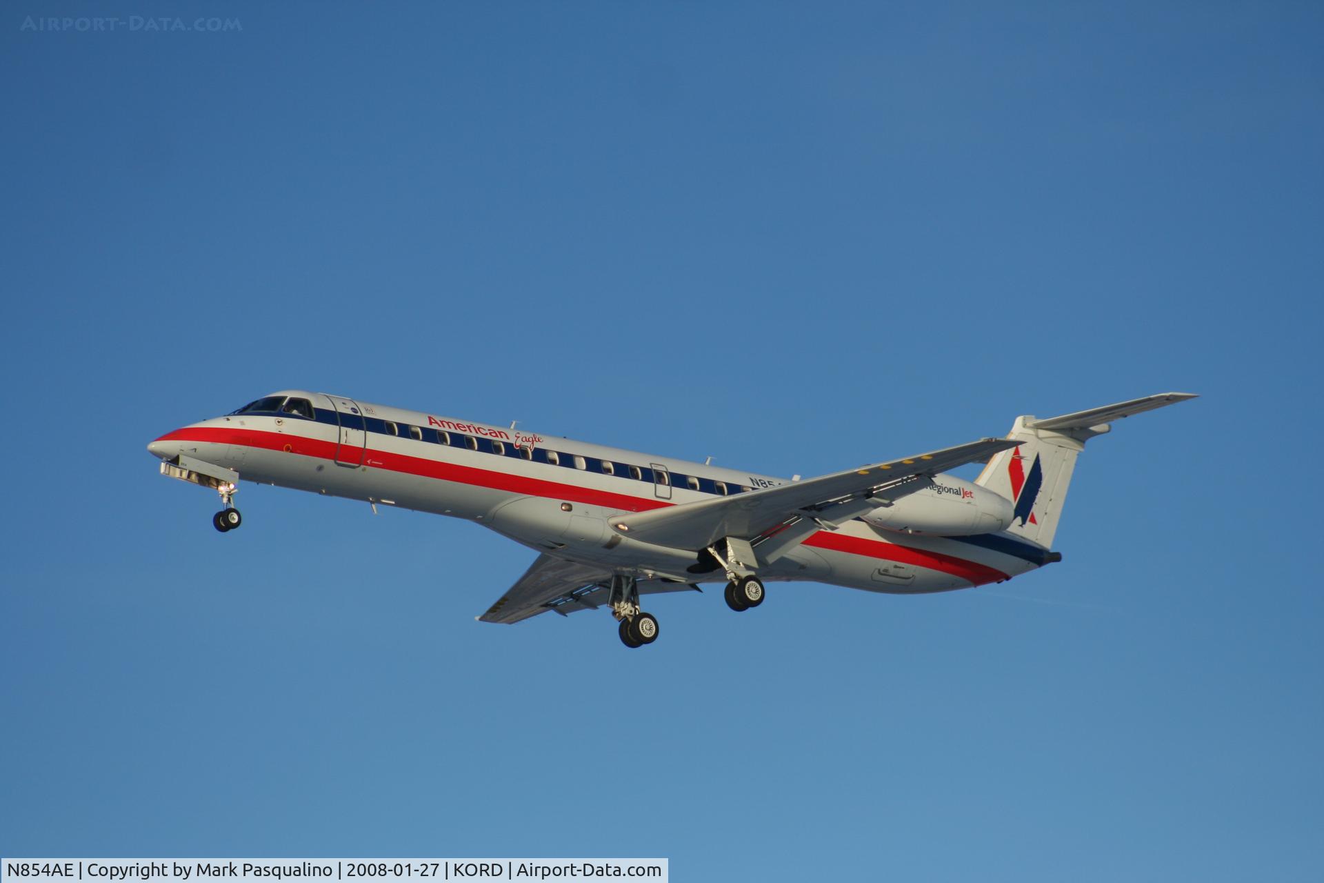 N854AE, 2003 Embraer ERJ-140LR (EMB-135KL) C/N 145743, EMB-135KL