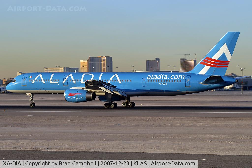 XA-DIA, 1987 Boeing 757-2G5 C/N 23928, Aladia Airlines / 1987 Boeing 757-2G5