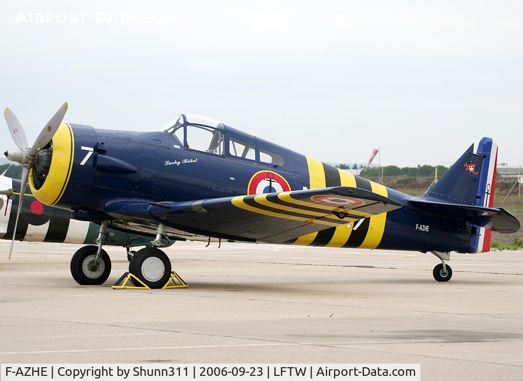 F-AZHE, North American NA-68 C/N SA-31, Displayed and used during LFTW Open Day 2006