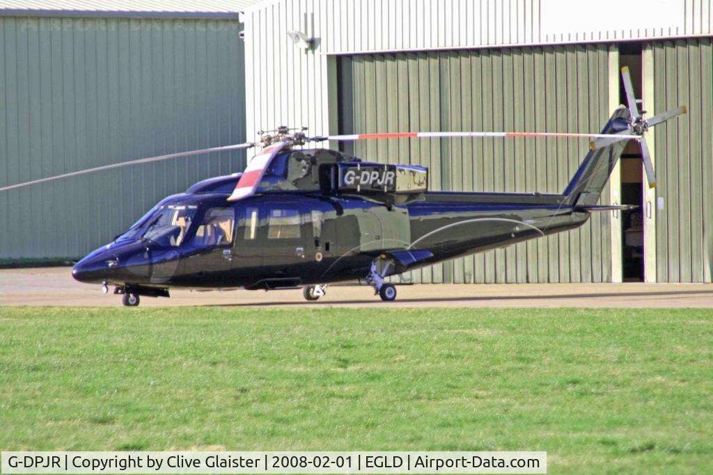 G-DPJR, 1989 Sikorsky S-76B C/N 760352, Ex: N120PM> N120PP > N95LT > N95UT > G-JCBA > G-DPJR - Oriinally owned to, J.C.Bamford Excavators Ltd in November 1999 as G-JCBA. Seen here with, Kandahar No.1 Ltd since March 2007 