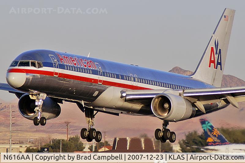 N616AA, 1989 Boeing 757-223 C/N 24524, American Airlines / 1989 Boeing 757-223