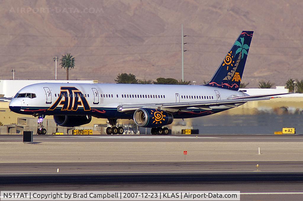 N517AT, 1996 Boeing 757-23N C/N 27973, American Trans Air - (ATA) / 1996 Boeing 757-23N