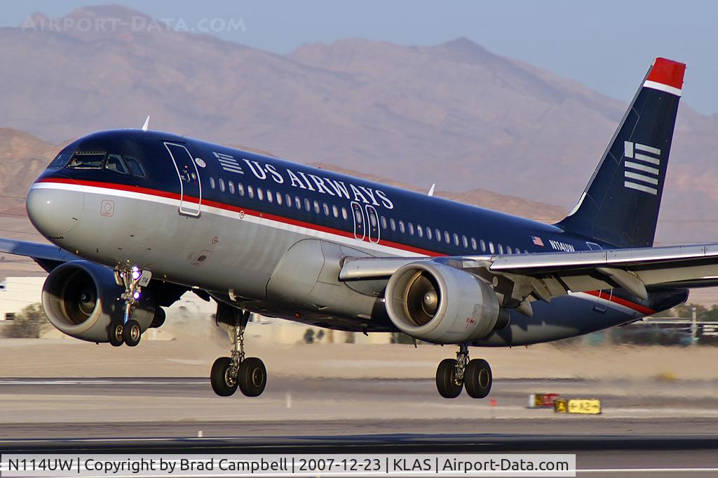 N114UW, 1999 Airbus A320-214 C/N 1148, US Airways / 1999 Airbus Industrie A320-214