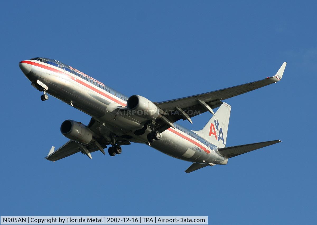 N905AN, 1999 Boeing 737-823 C/N 29507, American