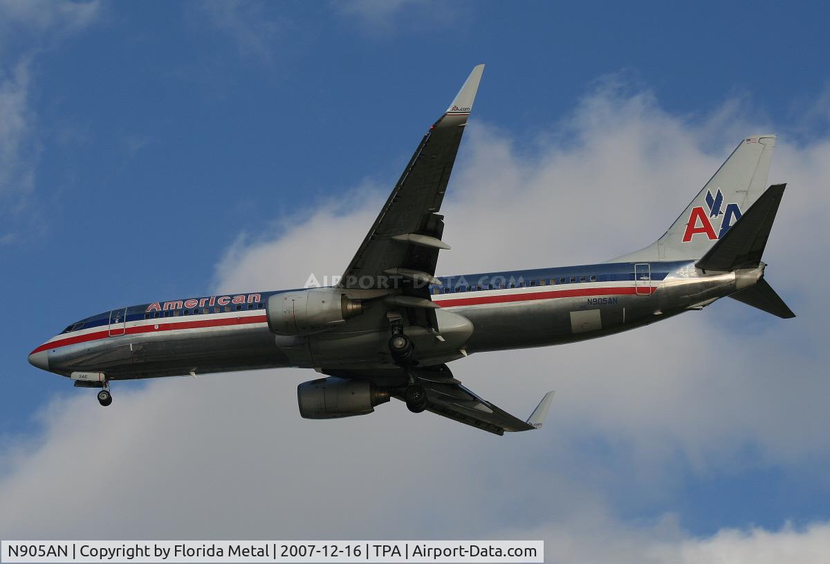 N905AN, 1999 Boeing 737-823 C/N 29507, American