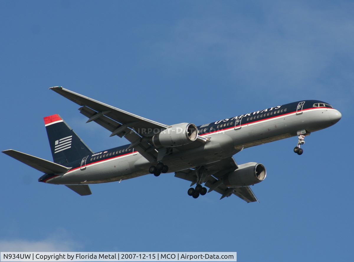 N934UW, 1993 Boeing 757-2B7 C/N 27200, US Airways