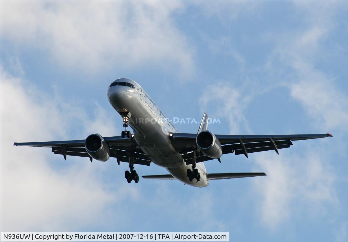 N936UW, 1994 Boeing 757-2B7 C/N 27244, US Airways