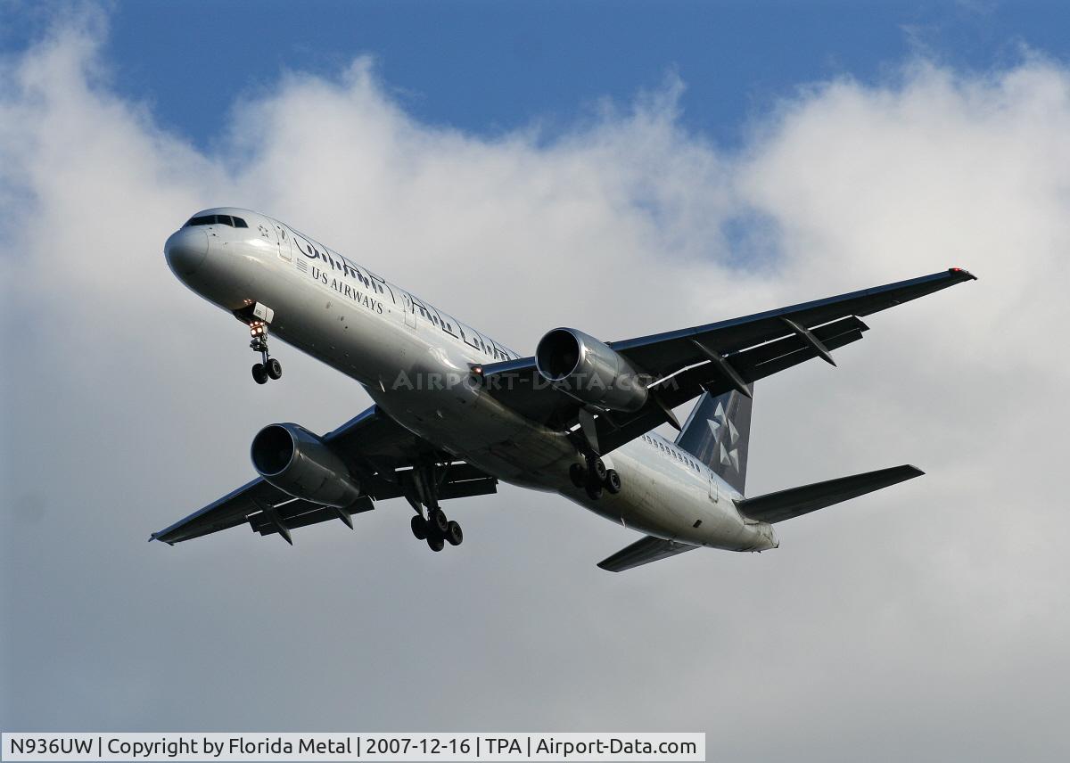 N936UW, 1994 Boeing 757-2B7 C/N 27244, US Airways