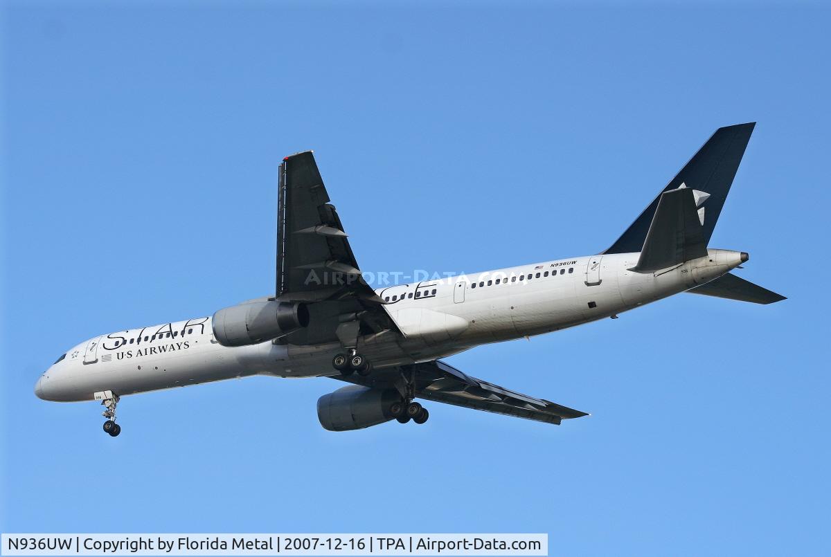 N936UW, 1994 Boeing 757-2B7 C/N 27244, US Airways