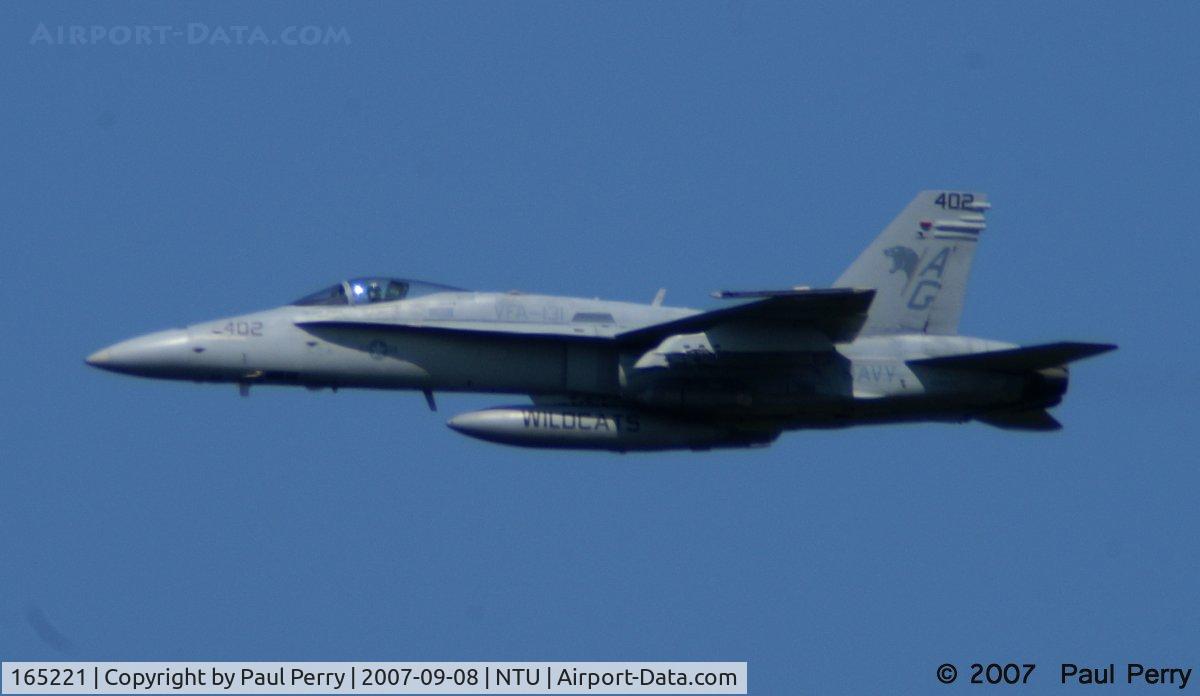 165221, McDonnell Douglas F/A-18C Hornet C/N 1404/C446, Taking part in the TacAir Demo