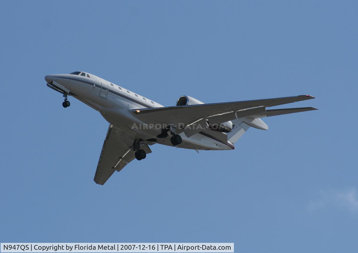 N947QS, 1998 Cessna 750 Citation X C/N 750-0047, C750 Net Jets