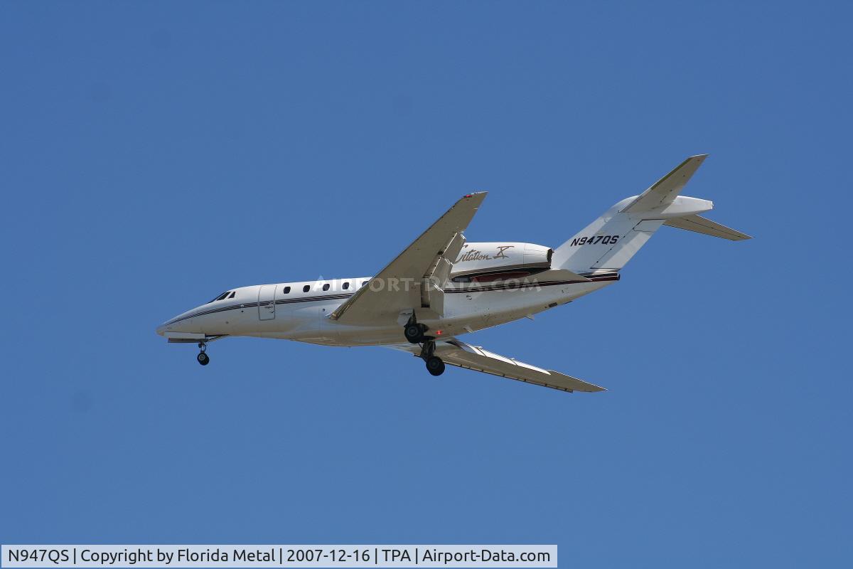 N947QS, 1998 Cessna 750 Citation X C/N 750-0047, C750 Net Jets