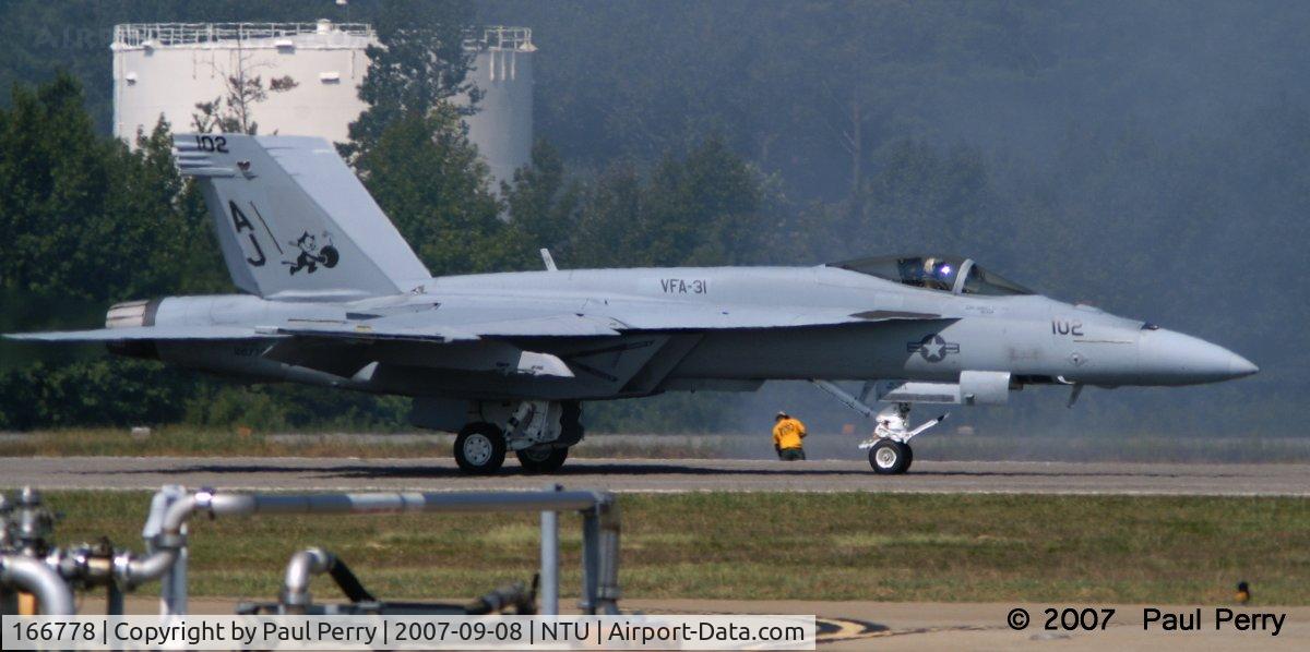 166778, Boeing F/A-18E Super Hornet C/N E124, Another Tomcatter back in