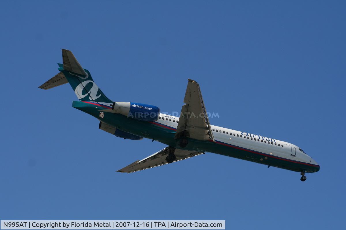 N995AT, 2002 Boeing 717-200 C/N 55139, Air Tran