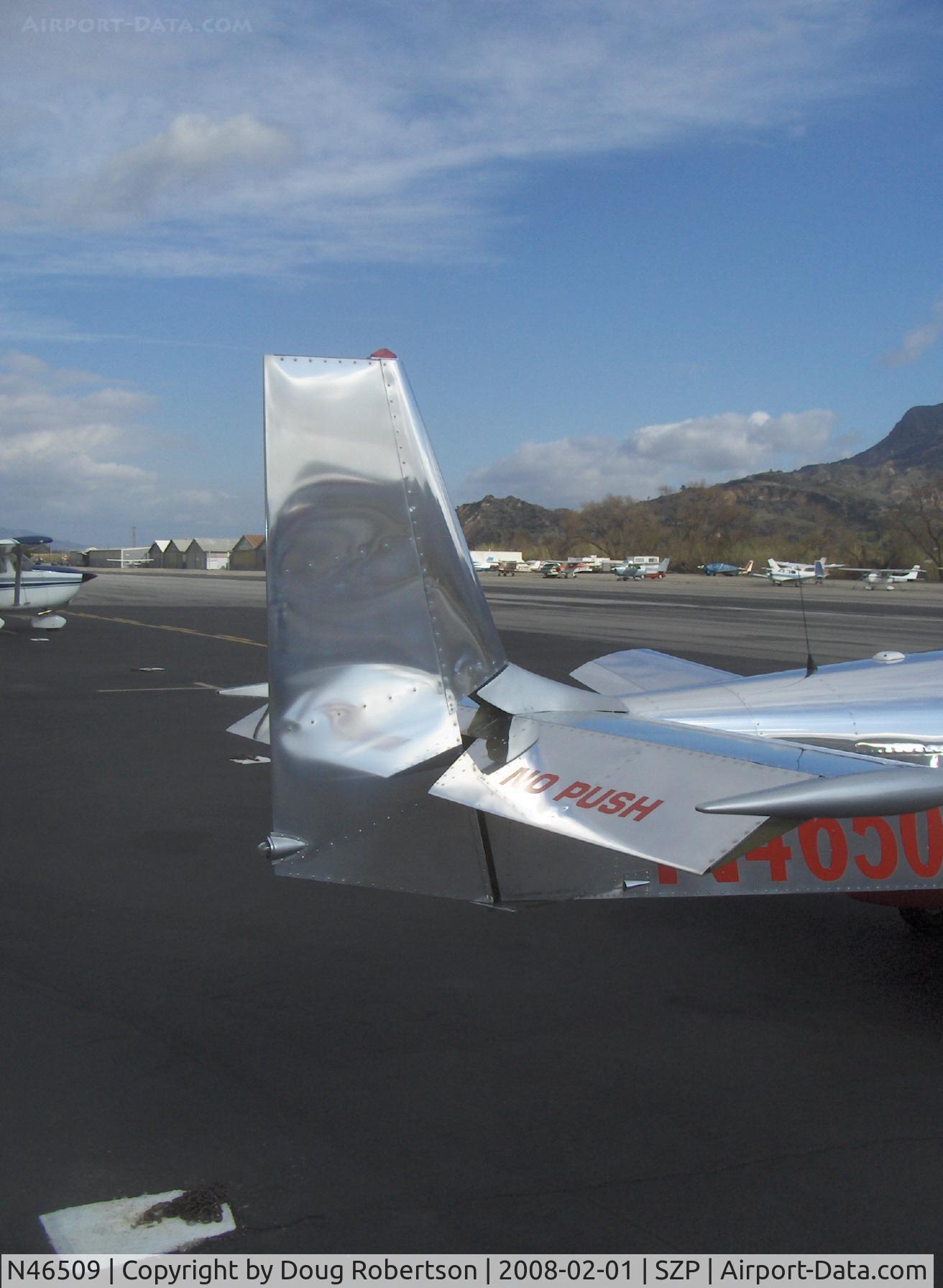 N46509, Zenith CH-601 HDS Zodiac C/N 6-3923, 2005 Sullivan Zenair Super ZODIAC 601 HDS, Subaru EA-81 100 Hp, PSRU, tail