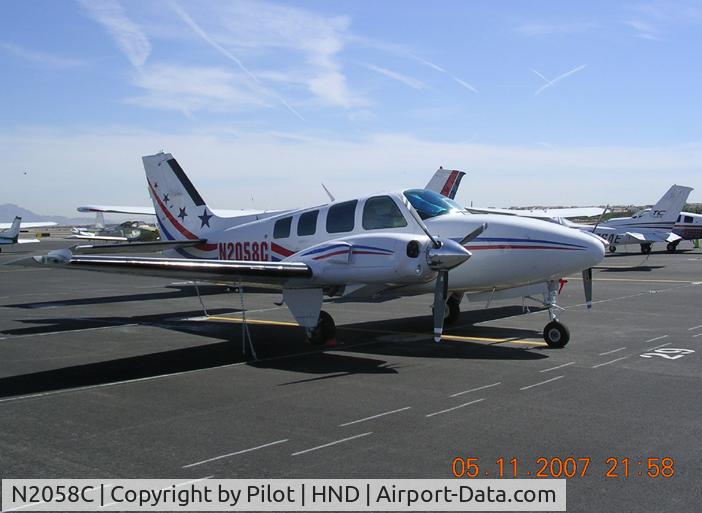 N2058C, 1978 Beech 58TC Baron C/N TK-85, Henderson, NV.
