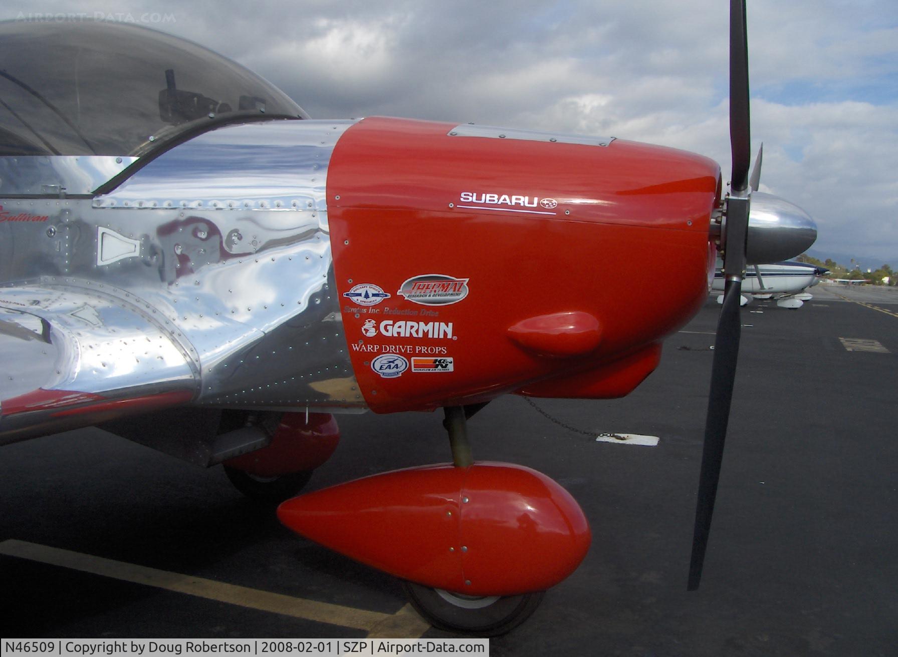 N46509, Zenith CH-601 HDS Zodiac C/N 6-3923, 2005 Sullivan Zenair Super ZODIAC 601 HDS, Subaru EA-81 100 Hp, PSRU, cowl with credits
