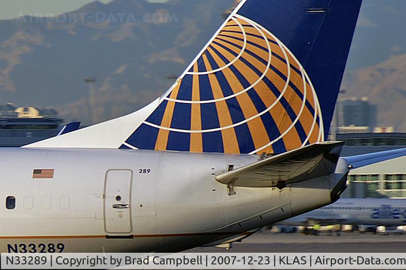 N33289, 2004 Boeing 737-824 C/N 31607, Continental Airlines / 2004 Boeing 737-824