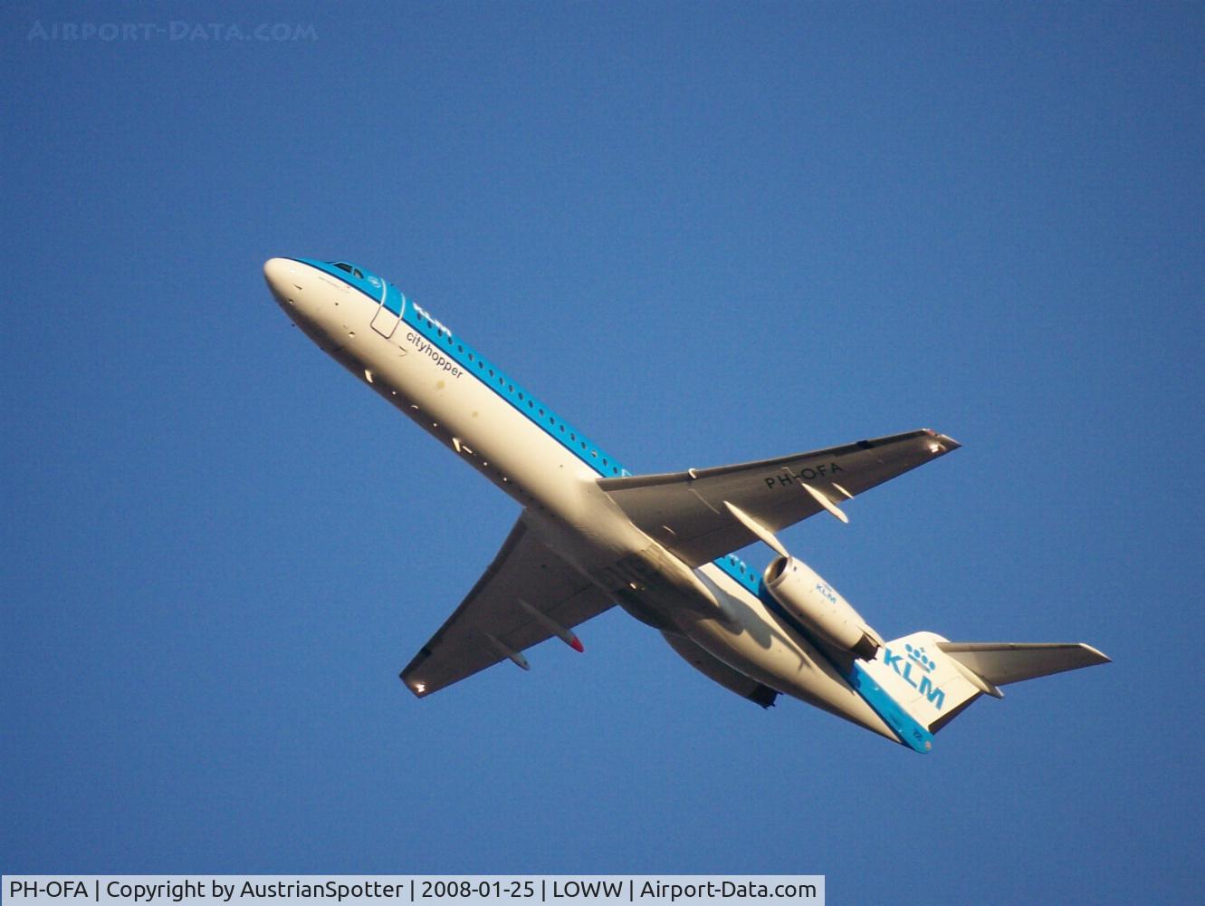 PH-OFA, 1988 Fokker 100 (F-28-0100) C/N 11246, KLM Citychopper UK