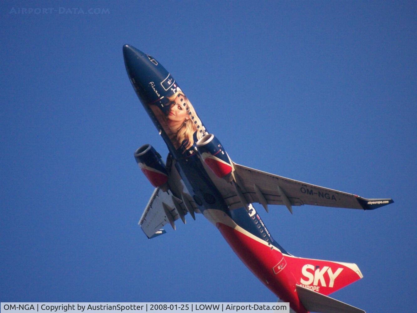 OM-NGA, 2006 Boeing 737-76N C/N 32684, Sky Europe