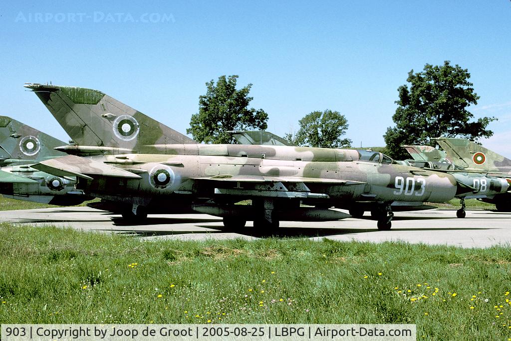 903, Mikoyan-Gurevich MiG-21Bis C/N 75028903, Now in storage at Graf Ignatievo air base.