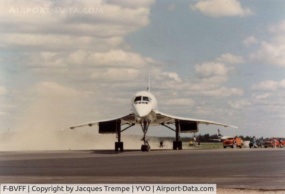 F-BVFF, 1978 Aerospatiale-BAC Concorde 101 C/N 15, At Val d'Or Airport