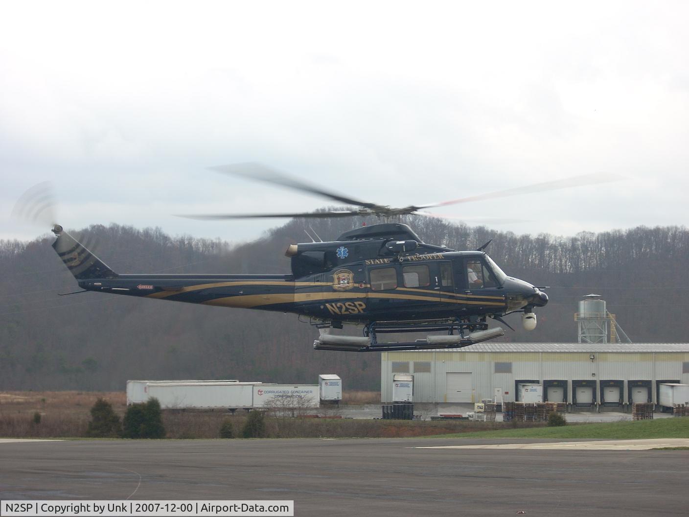 N2SP, 2006 Bell 412EP C/N 36425, Take off from Edwards