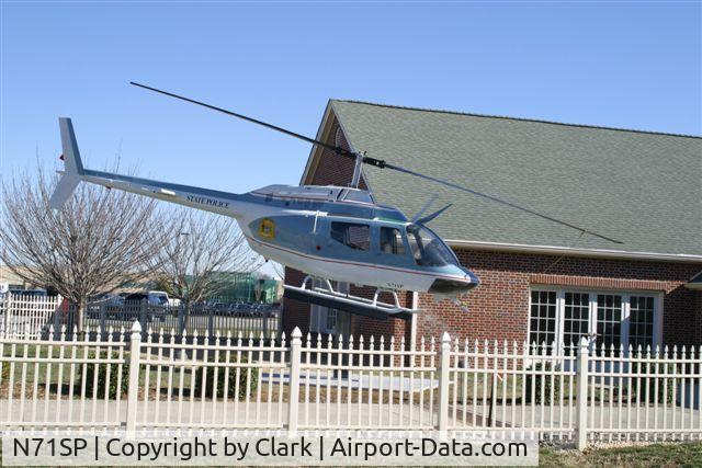 N71SP, Bell 206B JetRanger II C/N 612, Replicate N71SP 1971 Bell Jet Ranger at DE State Police Museum, Dover, DE