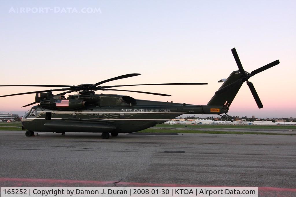 165252, Sikorsky CH-53E Super Stallion C/N 65-646, CH-53E HMX-1 at TOA after Presidential visit to Robinson Helicopter