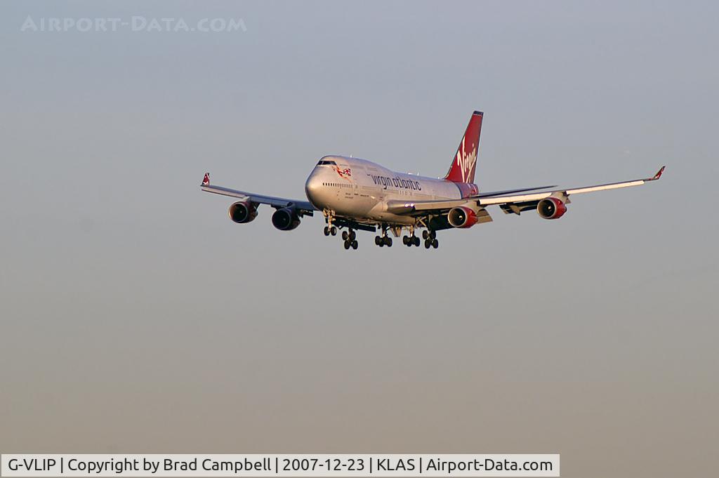 G-VLIP, 2001 Boeing 747-443 C/N 32338, Virgin Atlantic Airways - 'Hot Lips' / 2001 Boeing 747-443