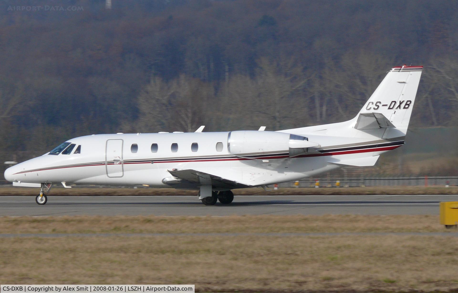 CS-DXB, Cessna 560 XL Citation Excel C/N 560-5553, Visitor for the World Economics Forum 2008