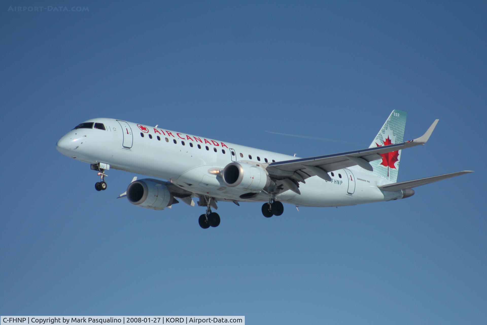 C-FHNP, 2007 Embraer 190AR (ERJ-190-100IGW) C/N 19000071, ERJ-190-100IGW