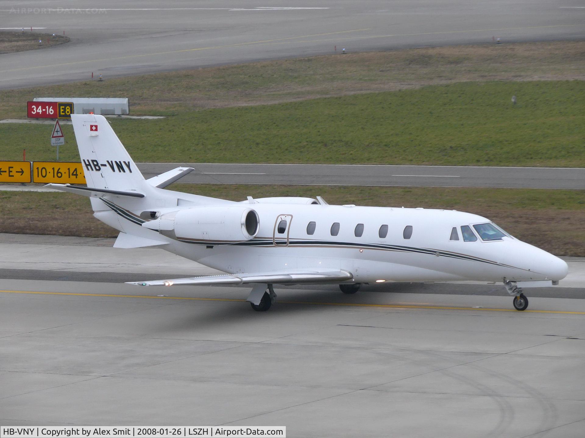 HB-VNY, 2005 Cessna 560XLS C/N 5576, Visitor for the World Economics Forum 2008