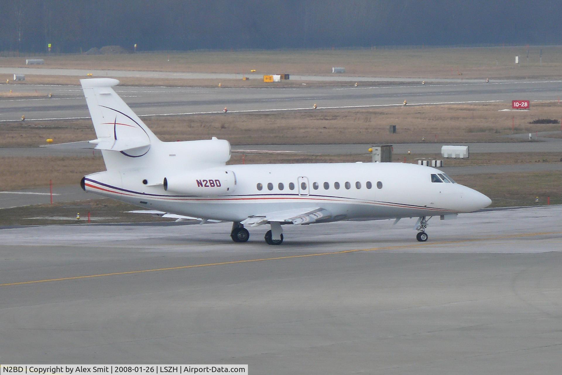 N2BD, 2000 Dassault Falcon 900EX C/N 72, Visitor for the World Economics Forum 2008