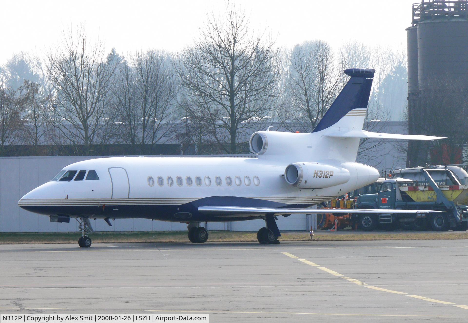 N312P, 2000 Dassault Falcon 900EX C/N 67, Visitor for the World Economics Forum 2008