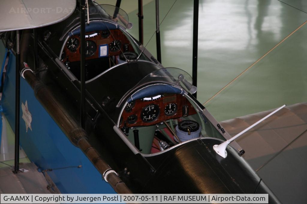 G-AAMX, 1929 De Havilland DH60M Gipsy Moth C/N 125, RAF Museum Hendon