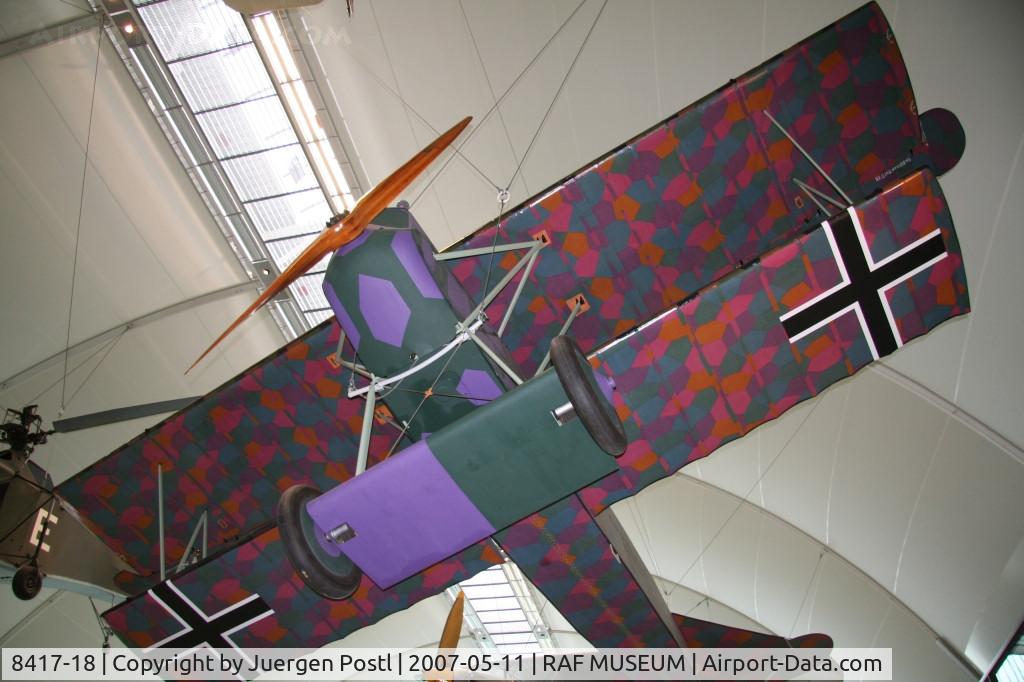 8417-18, Fokker D-VII C/N Not found 8417-18, RAF Museum Hendon