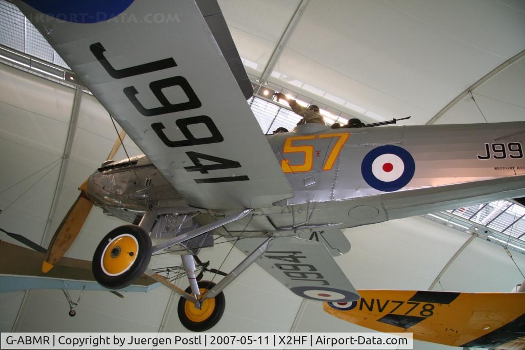 G-ABMR, 1931 Hawker Hart C/N HH1, Hawker Hart/RAF Museum Hendon