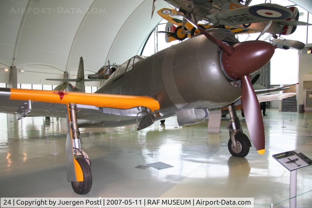 24, 1944 Kawasaki Ki 100-1B C/N 16336, RAF Museum Hendon