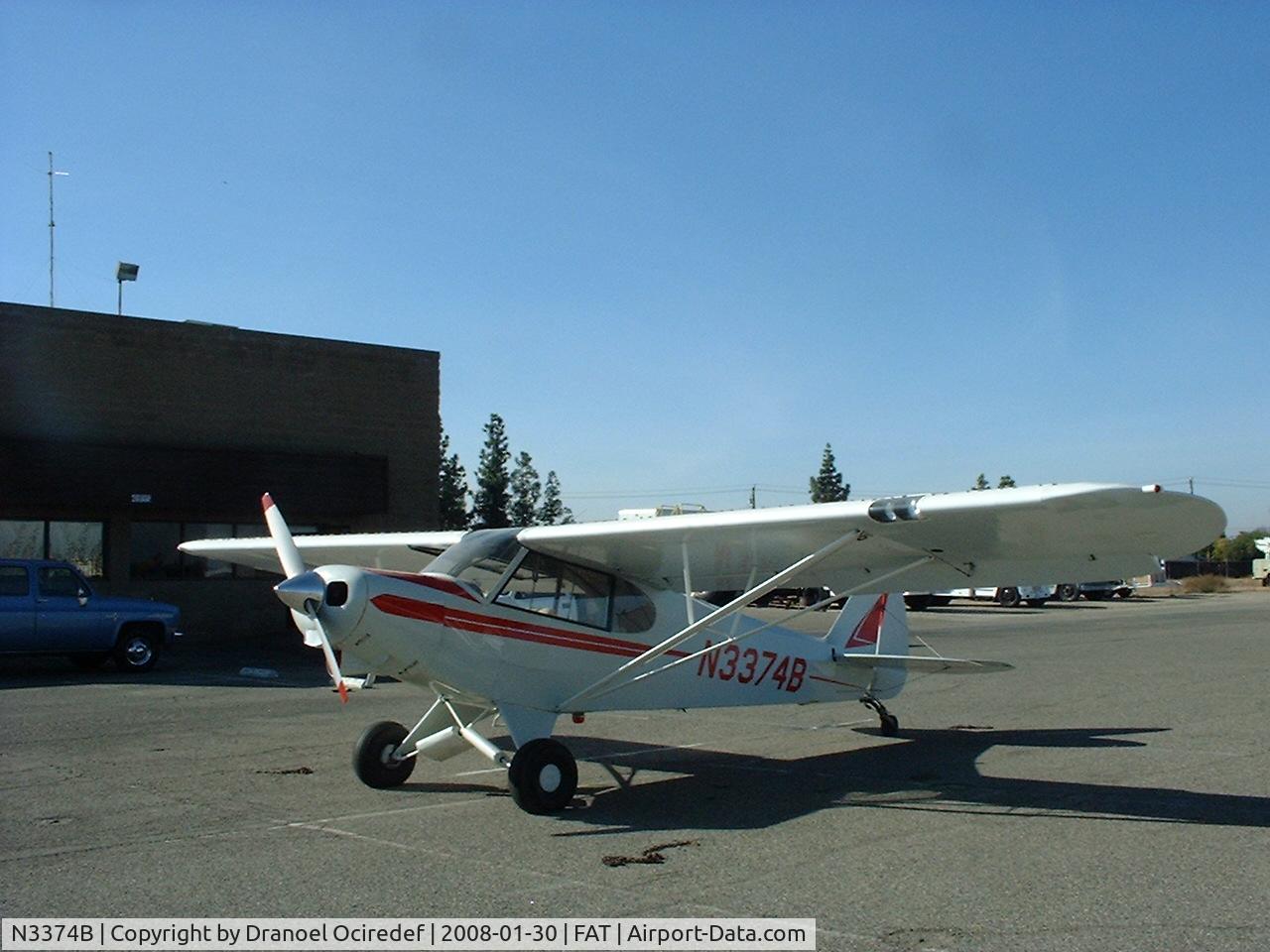 N3374B, 1954 Piper PA-18A Super Cub C/N 183502, PA18-150 - FAA Part 135 Aircraft - Fresno/Yosemite International Airport